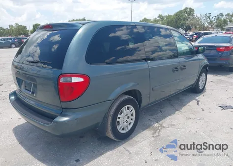 2005 Dodge Grand Caravan Se из США, поврежденный, VIN 1D4GP24R45B202353
